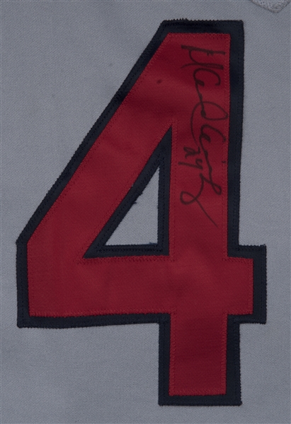 Lot Detail - 1996-1997 Manny Ramirez Cleveland Indians Game-Used Road  Uniform (2)