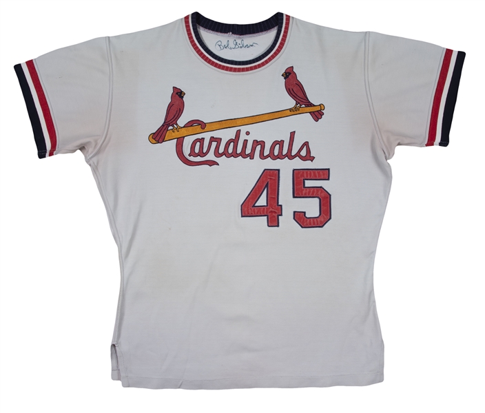 bob gibson signed jersey