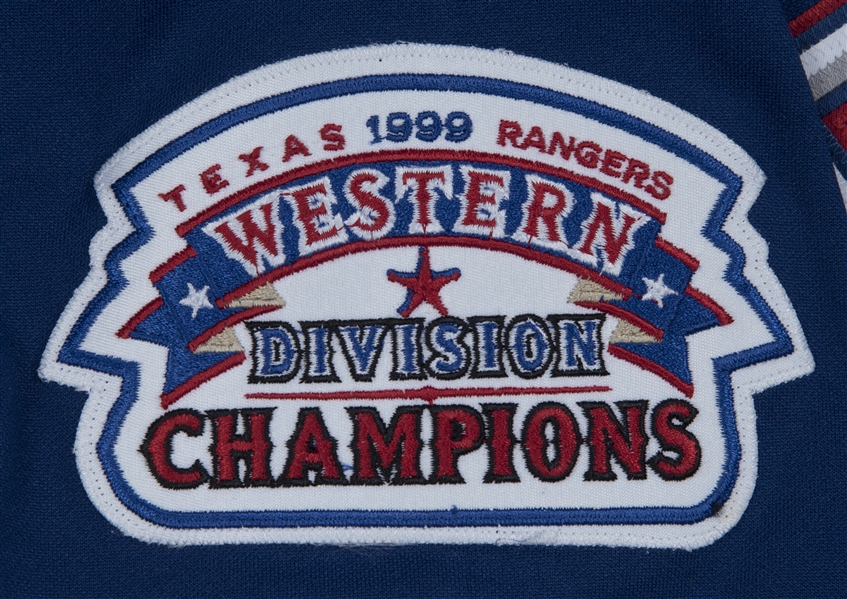 Lot Detail - 2001 Ivan Rodriguez Game Used Texas Rangers Alternate Blue  Jersey (Rangers/MeiGray)