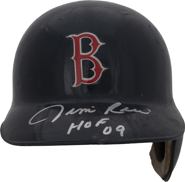 Red Sox Batting Helmets, Boston Red Sox Game-Used Helmets, Signed Red Sox  Helmets