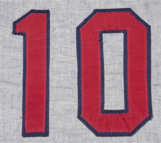 Lot Detail - 1966 Atlanta Braves Team-Issued Road Flannel Jersey