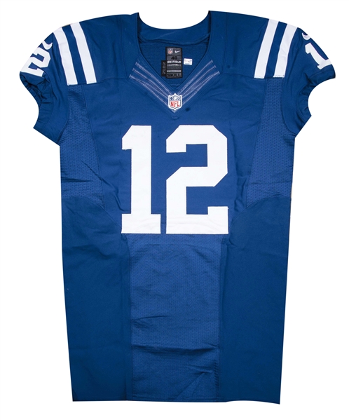 Lot Detail - 2012 Andrew Luck Game Used & Signed Indianapolis ...