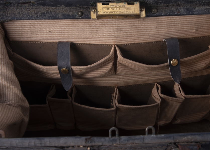 Lot Detail - Dr. Frank Blackmarr RMS Titanic Rescue Mission Leather Medical  Bag (Ken Schultz Receipt)