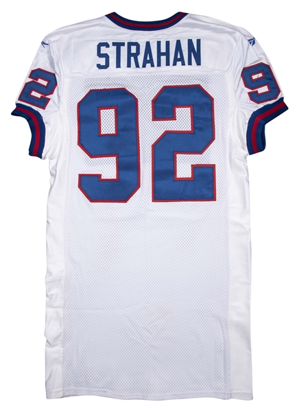 Lot Detail - 1997 Michael Strahan Game Used New York Giants Road ...