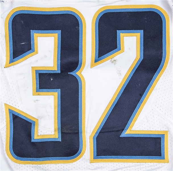 Lot Detail - 2014 Eric Weddle Game Used San Diego Chargers Road ...