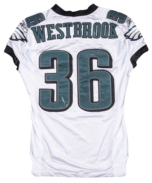 brian westbrook eagles jersey