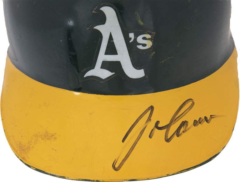 Lot Detail - Mark McGwire 1988 Oakland A's Game Used & Autographed