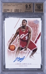2003-04 "Ultimate Collection" #127 LeBron James Signed Rookie Card (#088/250) – BGS GEM MINT 9.5/BGS 10
