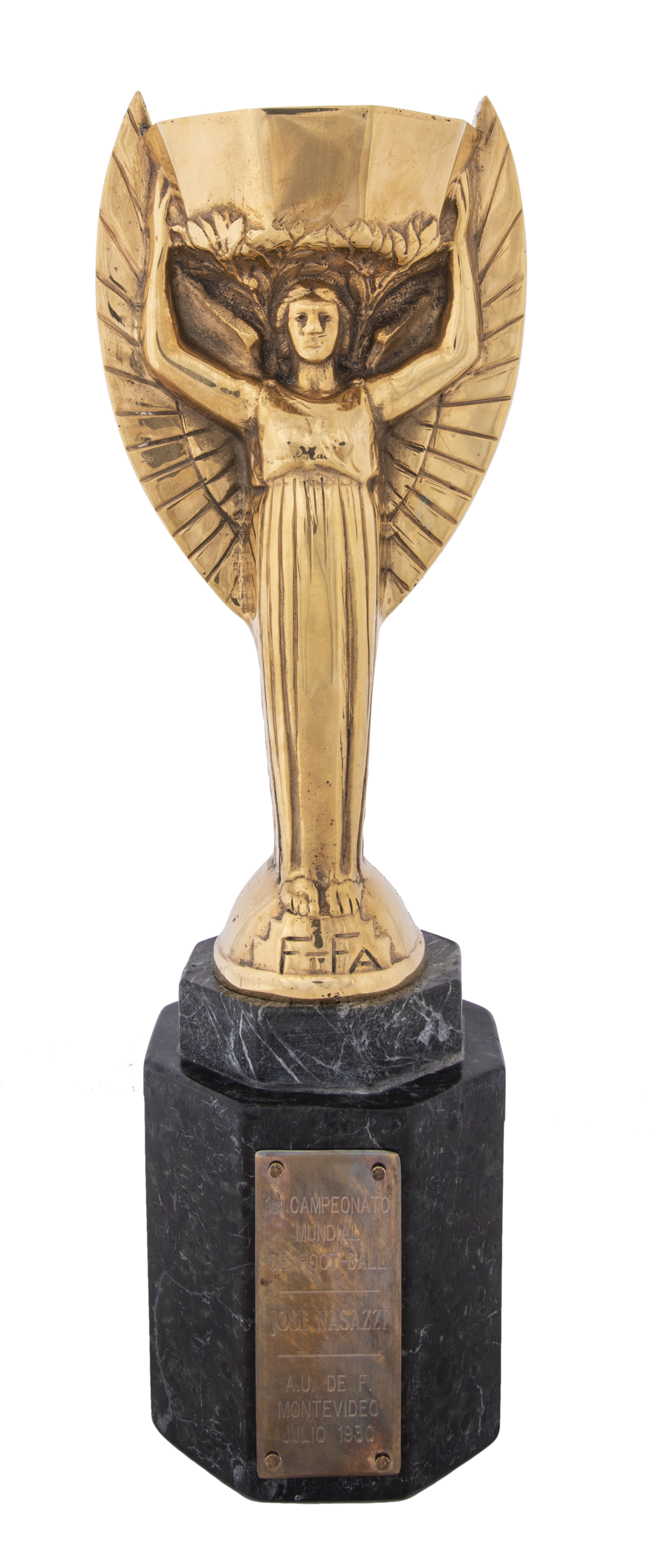 Lot Detail - 1930 Jules Rimet Trophy Presented to World Cup Champion