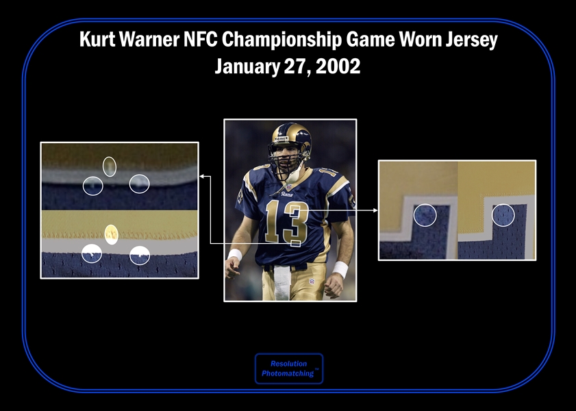 Mitchell & Ness Legacy Kurt Warner St. Louis Rams 2001 Jersey