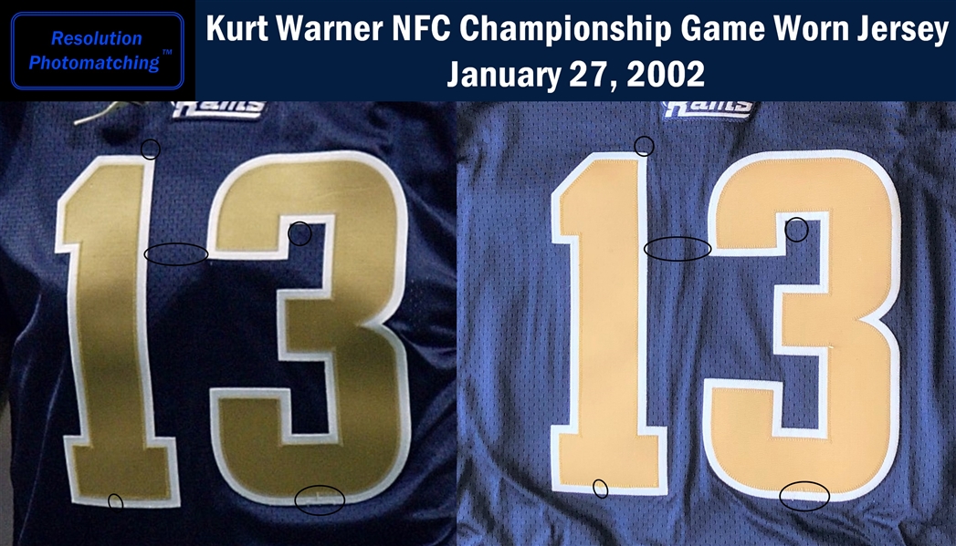 NFL Legacy Jersey St. Louis Rams 2001 Kurt Warner #13 – Broskiclothing
