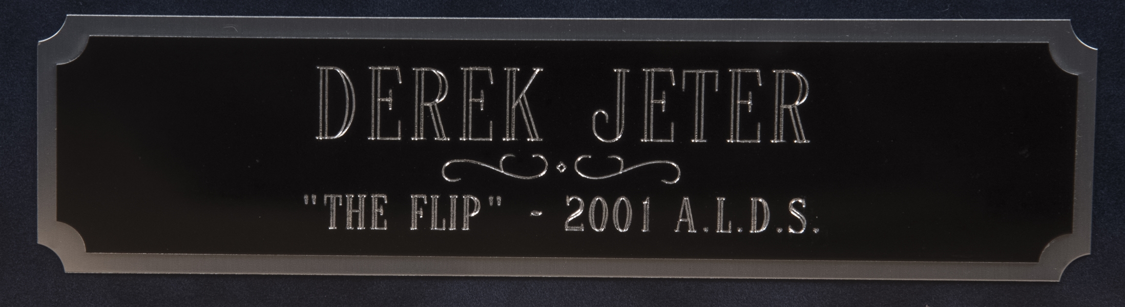 Derek Jeter Autograph 16x20 Framed Sepia Flip Photo New York Yanks Steiner