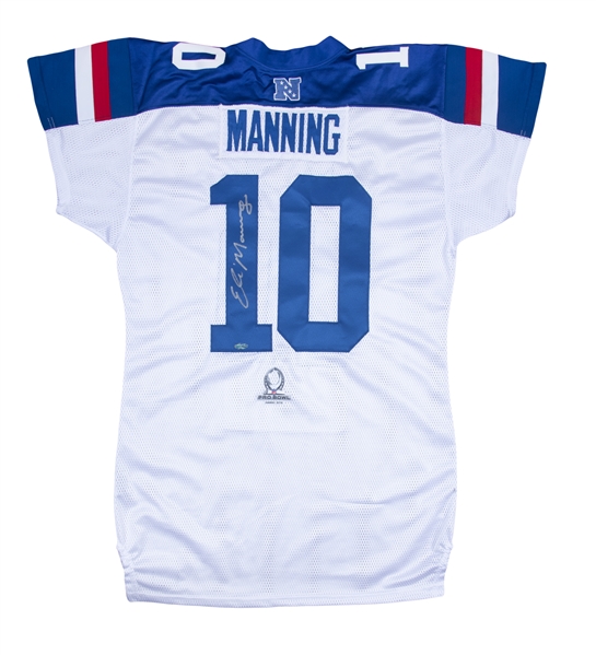 eli manning super bowl jersey with captain patch