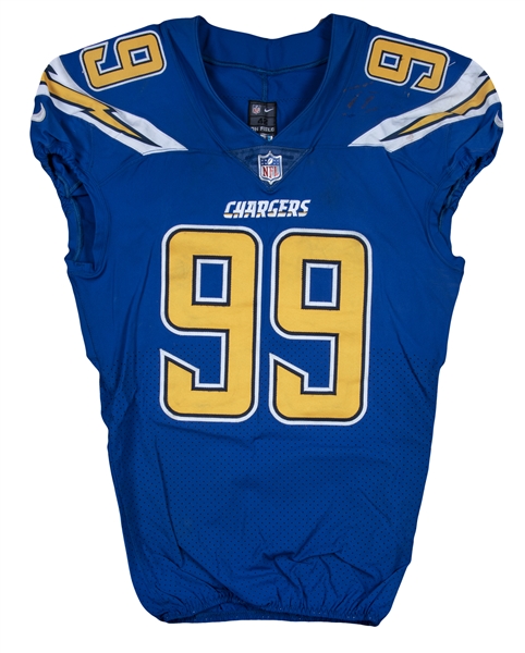 Nike NFL Los Angeles Chargers Joey Bosa Color Rush Sewn Jersey