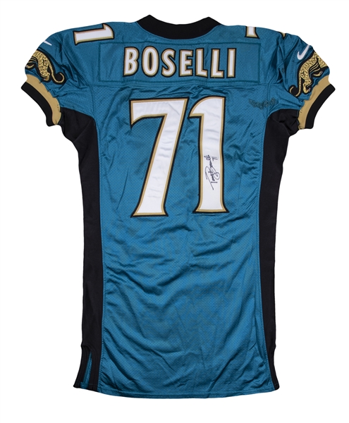 Tony Boselli Game Used \u0026 Signed 