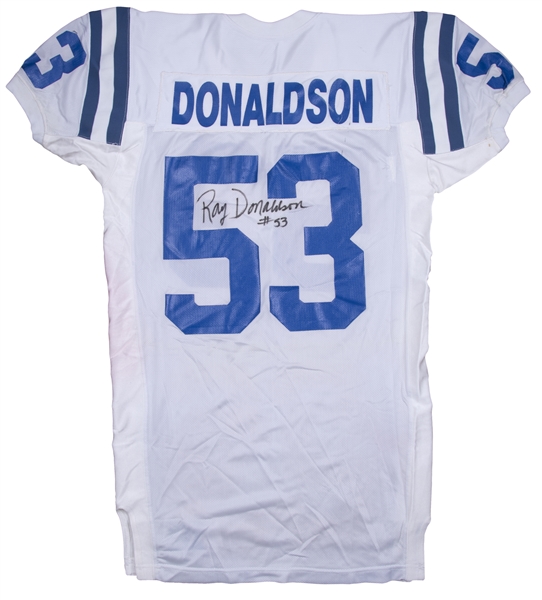 Lot Detail - 1990-1992 Ray Donaldson Game Used & Signed