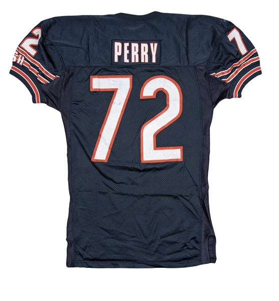 Lot Detail - 1993 William Perry Game Used Chicago Bears Home Jersey