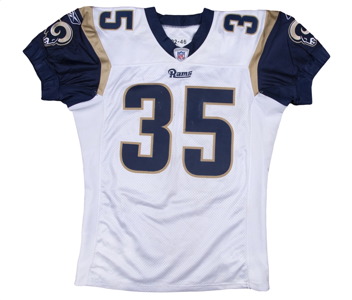 Lot Detail - 2003 Aeneas Williams Game Used St. Louis Rams Road