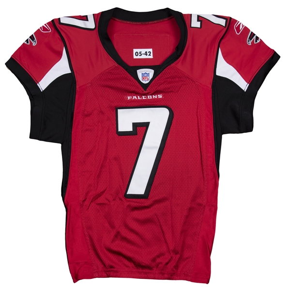 red michael vick jersey