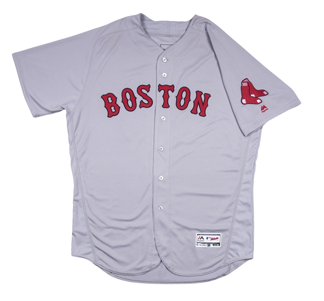 David Ortiz Signed Red Sox Jersey With Final Season Patch (MLB