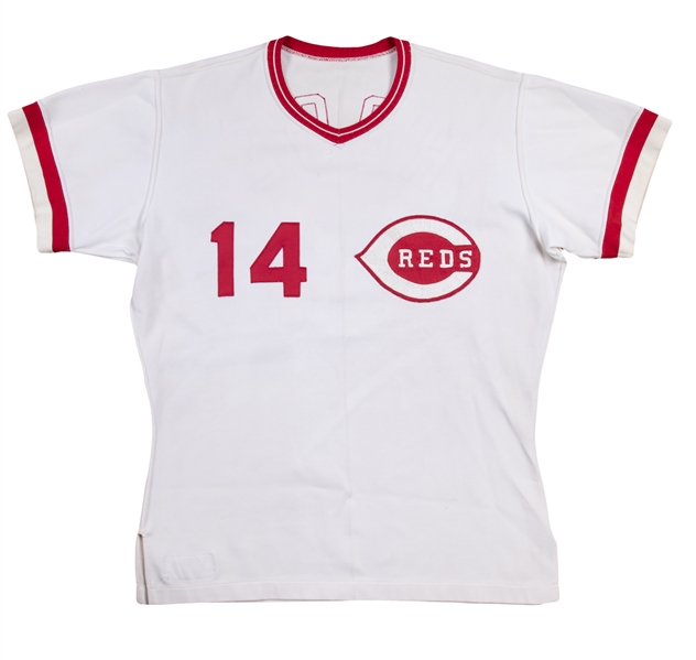 1971 Pete Rose Game Worn & Signed Cincinnati Reds Jersey (Possible, Lot  #50360