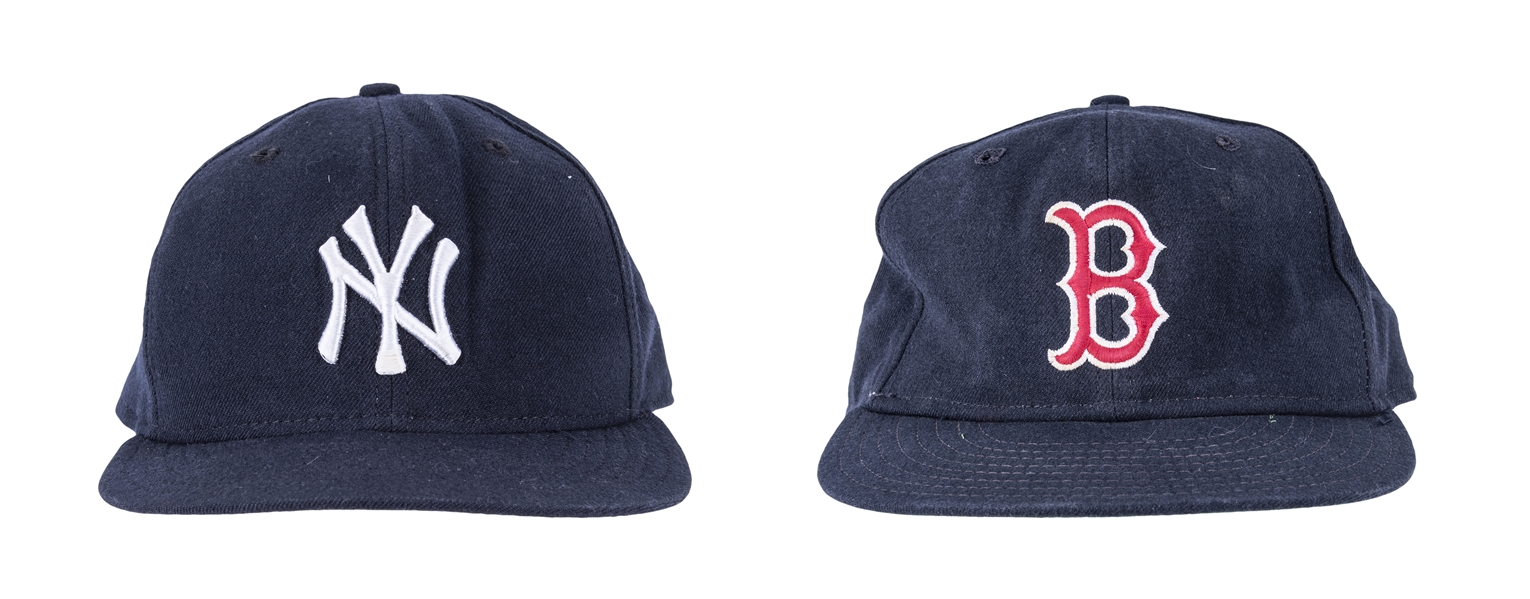 VIntage Boston Red Sox Game-Worn Hat