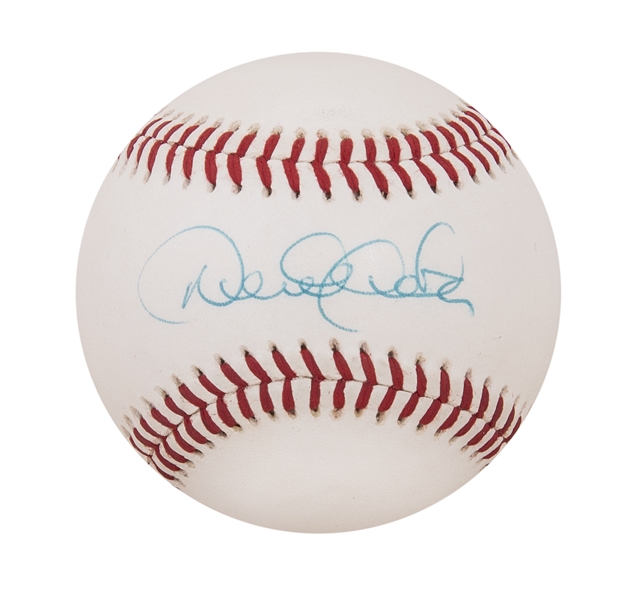 Derek Jeter Single Signed Official MLB Baseball. Auto JSA