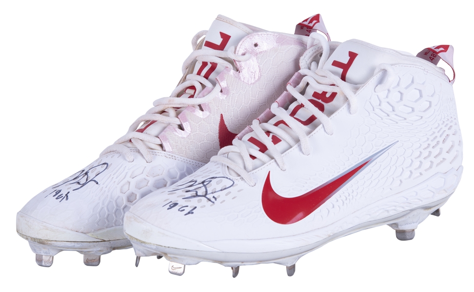 2019 Mike Trout Game Used \u0026 Signed Nike 