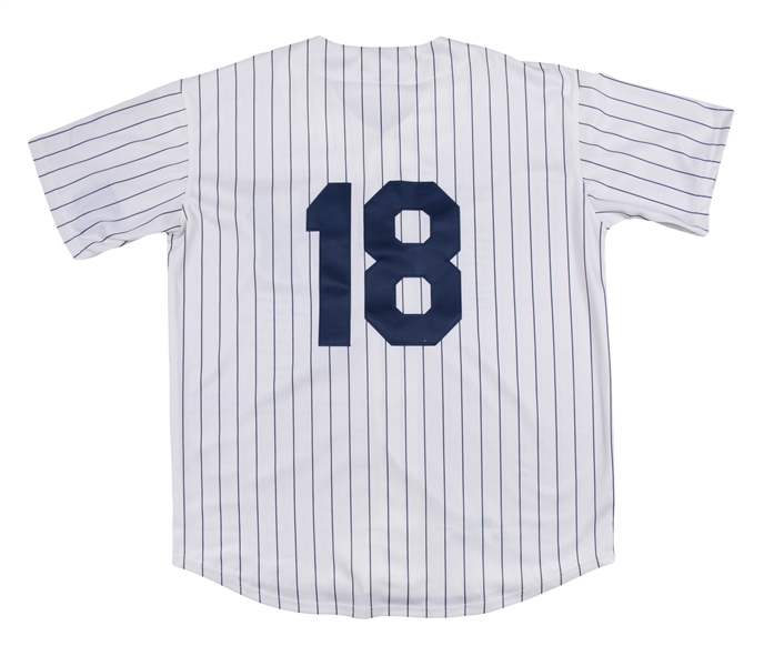 Lot Detail - Don Larsen Signed and Heavily Inscribed New York Yankees  Mitchell and Ness Jersey with Full Perfect Game Box Score (JSA)