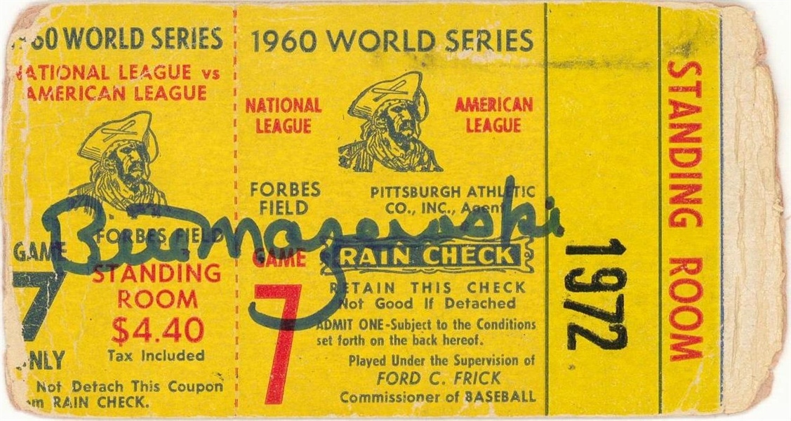 1919 World Series Game 3 Novelty Ticket Stub RP Chicago Black 