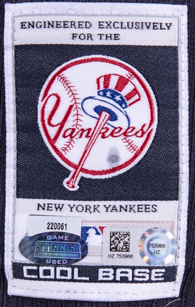 Esmil Rogers Uniform - NY Yankees 2015 Game-Used #53 Jersey and
