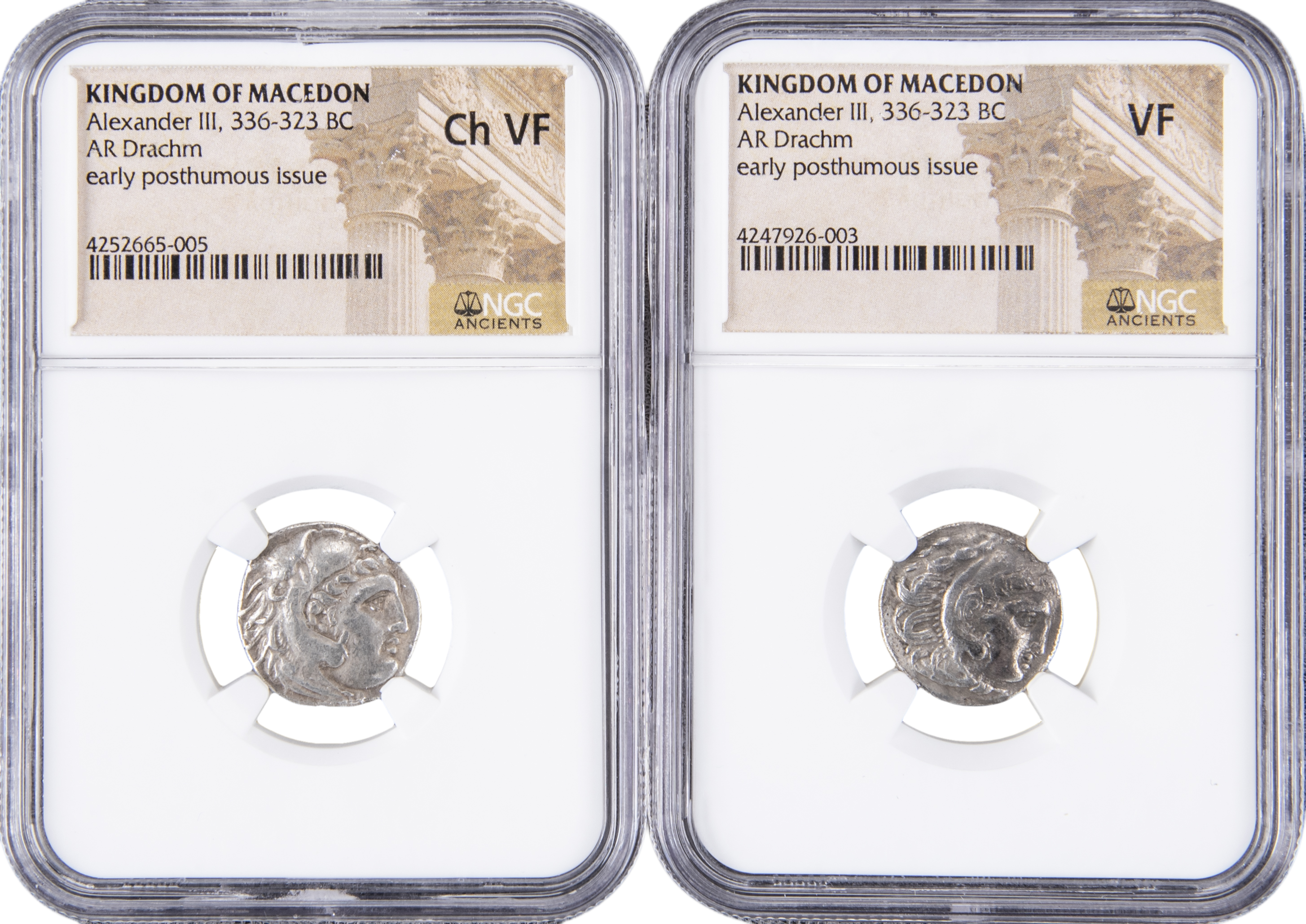 Lot Detail - Alexander the Great Silver AR Drachm NGC-Graded Ancient ...