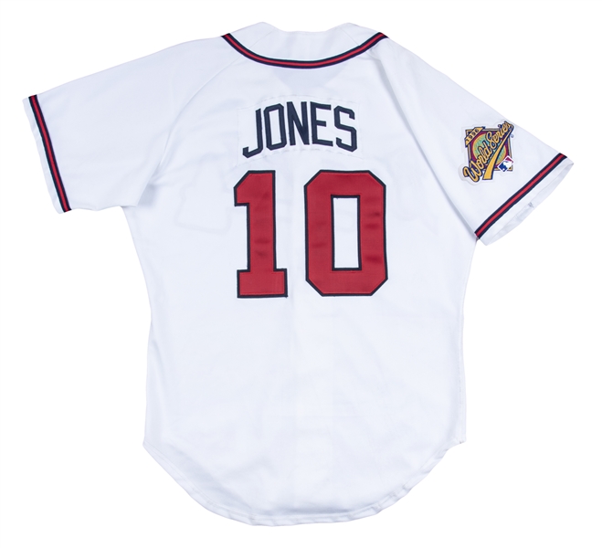 Lot Detail - 1996 Chipper Jones Game Used Atlanta Braves Regular