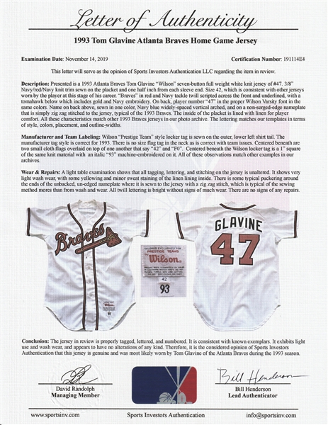 Atlanta Braves Tom Glavine Jersey for Sale in Portsmouth, VA - OfferUp