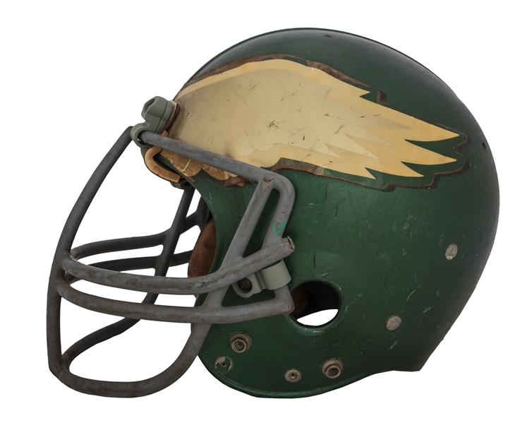 Lot Detail - 1975 Circa John Outlaw Game Used Philadelphia Eagles Helmet