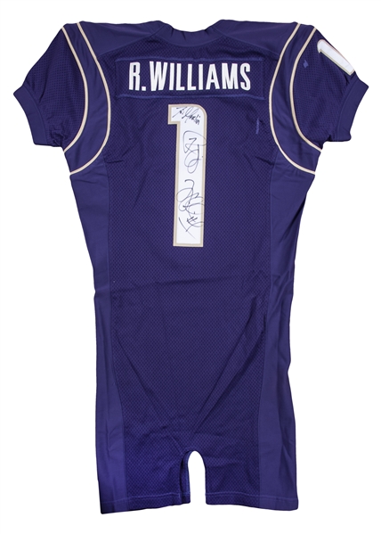 williams game worn jersey