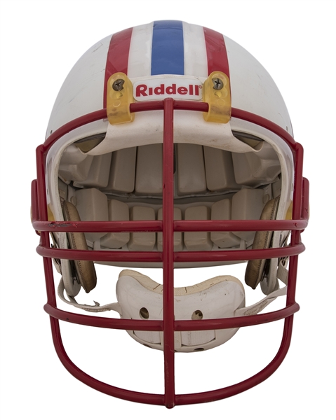Lot Detail - 1992 Mike Munchak Game Used Houston Oilers Helmet