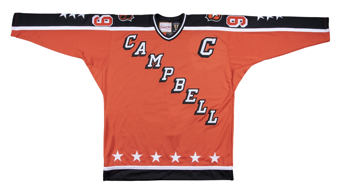 Lot Detail - Wayne Gretzky Signed 1982 NHL All-Star Game Campbell