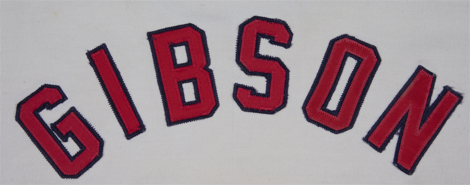 1969 Bob Gibson St. Louis Cardinals Game Worn Uniform (MEARS GU10)