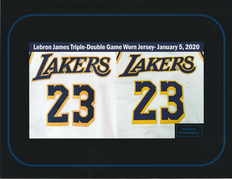 2006 LeBron James Game-Used and Photo-Matched Team USA White Uniform –  Jersey and Shorts (Sports Investors, Resolution) on Goldin Auctions
