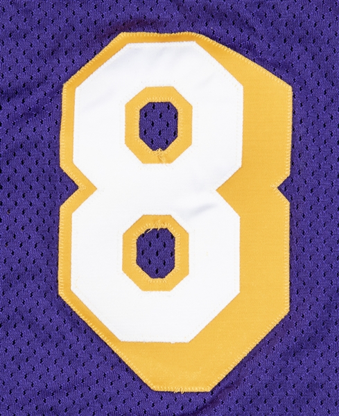 Kobe Bryant Game Used Jersey Los Angeles Lakers 1998-1999 season GAME WORN  COA,  in 2023
