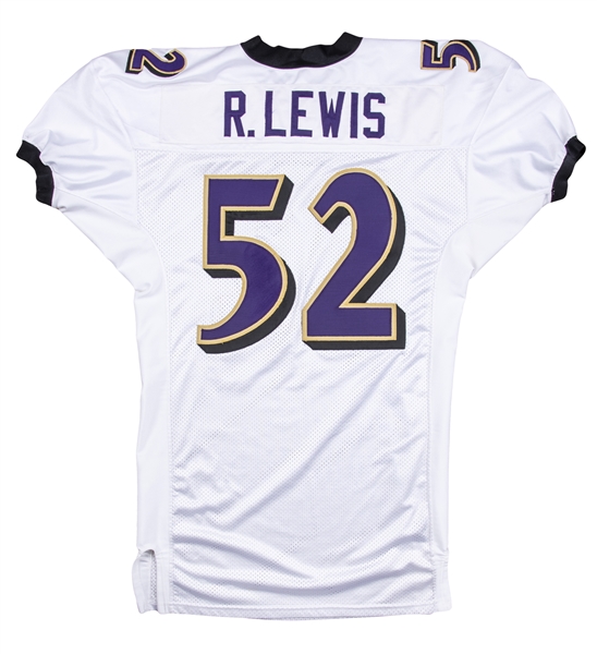 Lot Detail - 2000 Ray Lewis Game Used Baltimore Ravens Road Jersey -  Defensive Player of the Year & Super Bowl MVP and First Championship  Season! (Sports Investors Authentication)