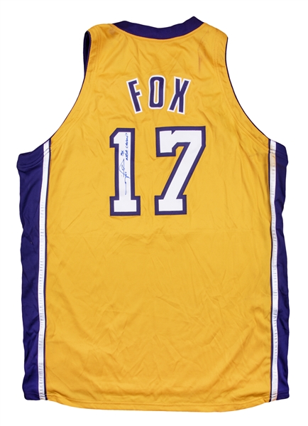 rick fox jersey number