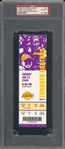 2006 Los Angeles Lakers Ticket For 1/22/06 - Kobe Scores 81 Points (PSA GEM MT 10) POP 1