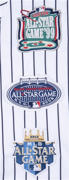 Lot Detail - Derek Jeter Signed 2008 All-Star Game Patch/Final Season NY Yankees  Jersey (Steiner) (MLB)