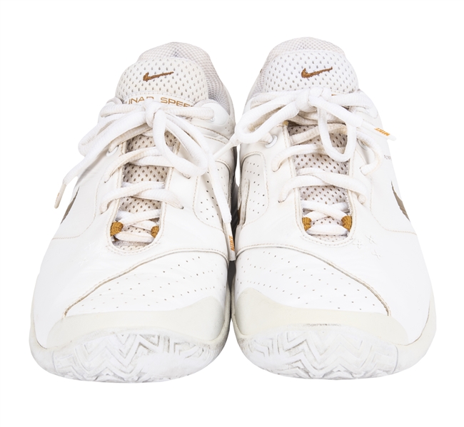 Lot Detail - Maria Sharapova Match Used Nike Tennis Shoes