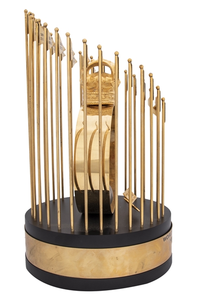 Lot Detail - 1999 New York Yankees World Series Trophy Presented to Gene  Stick Michael