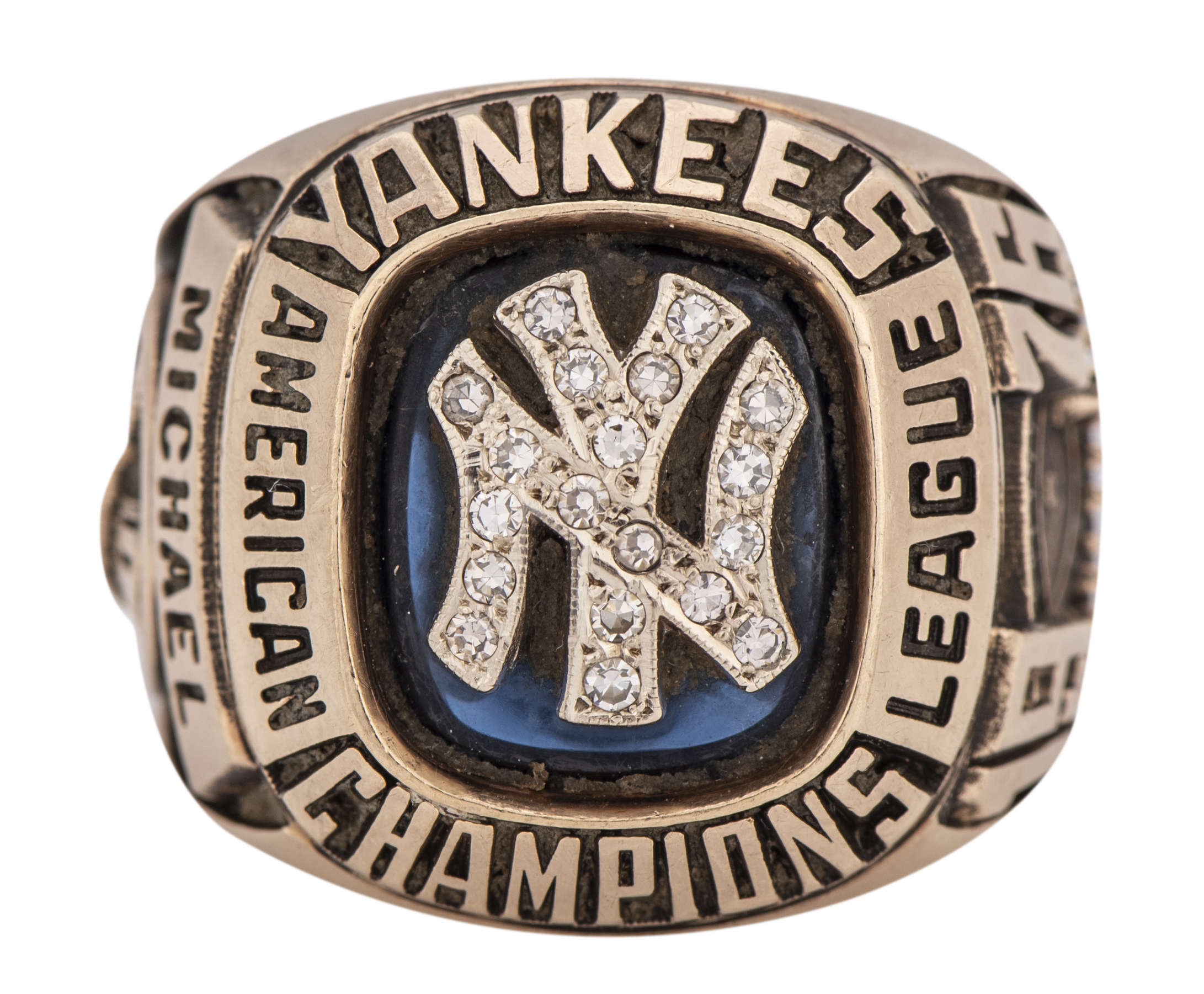 Lot Detail - 1976 New York Yankees American League Champions Ring ...
