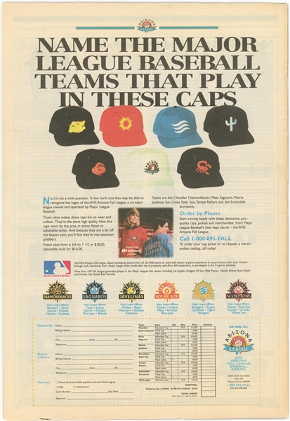 Lot Detail - Derek Jeter Signed 1994 Baseball America Magazine