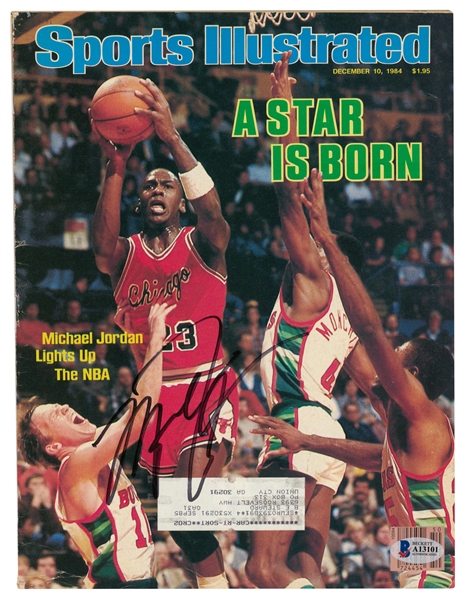 Lot Detail - 1984 Michael Jordan Signed 